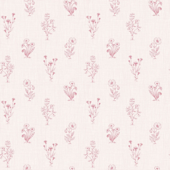 Balé de plantas perenes Papel de parede floral