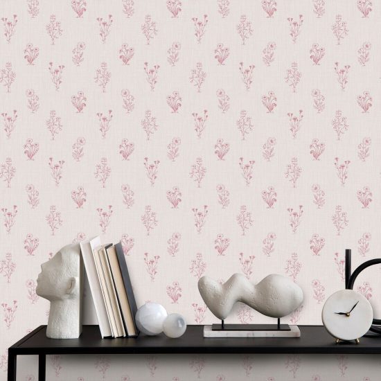 Perennials Ballet Floral Wallpaper