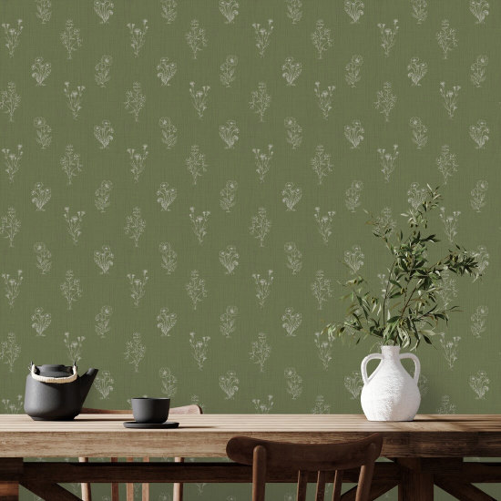 Stauder Moss Blomstertapet