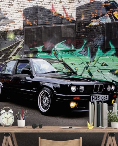 personalisierbares Autotapete mit dem Titel Classic BMW 3er von Anthony Bryant für Männerhöhlen, Heimbüros und Schlafzimmer personalisierbares Autotapete mit dem Titel Classic BMW 3er von Anthony Bryant für Männerhöhlen, Heimbüros und Schlafzimmer