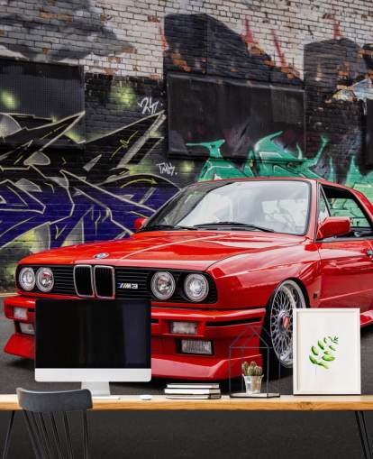aanpasbare bmw-muurschildering genaamd BMW M3 Urban Graffiti van Anthony Bryant aanpasbare bmw-muurschildering genaamd BMW M3 Urban Graffiti van Anthony Bryant