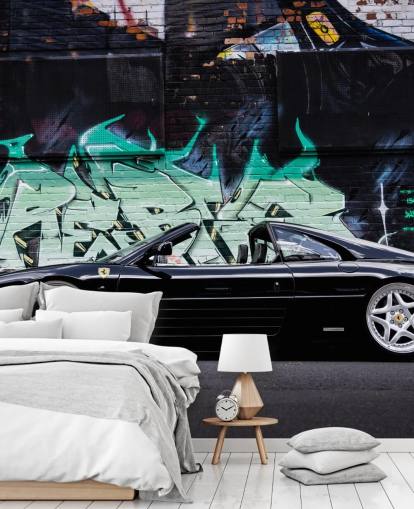 customisable ferrari wall mural called Ferrari 348 Spider from photographer Anthony Bryant customisable ferrari wall mural called Ferrari 348 Spider from photographer Anthony Bryant