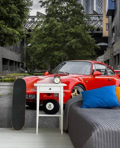 customisable red porsche wall mural called Porsche 911 Carrera from photographer Anthony Bryant customisable red porsche wall mural called Porsche 911 Carrera from photographer Anthony Bryant