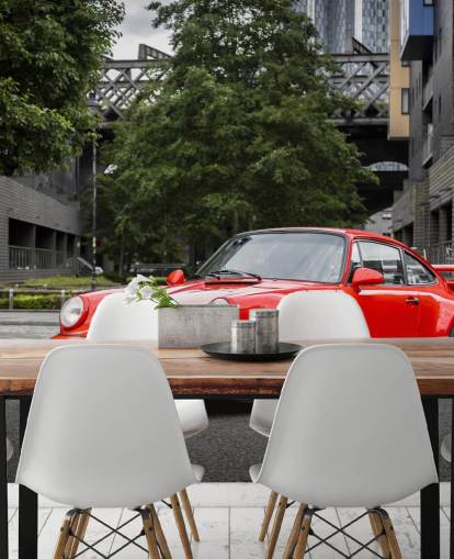 customisable red porsche wall mural called Porsche 911 Carrera from photographer Anthony Bryant customisable red porsche wall mural called Porsche 911 Carrera from photographer Anthony Bryant