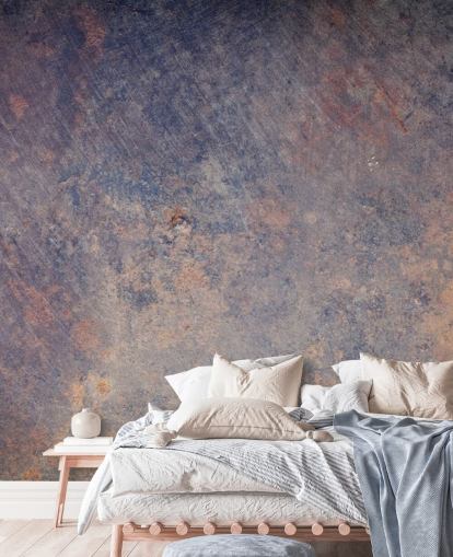 customizable metal wallpaper mural called Metallic Velvet for bedrooms, living rooms and kitchens