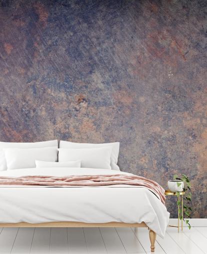 customizable metal wallpaper mural called Metallic Velvet for bedrooms, living rooms and kitchens