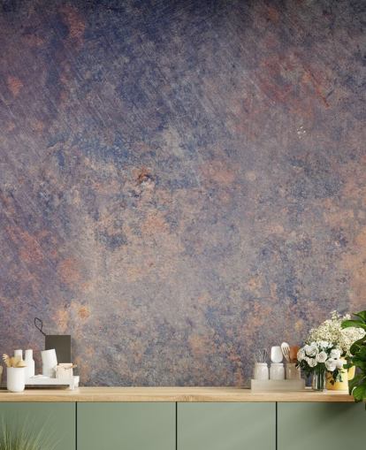 aanpasbare metalen behangmuurschildering genaamd Metallic Velvet voor slaapkamers, woonkamers en keukens