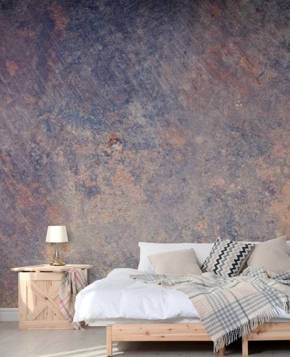customizable metal wallpaper mural called Metallic Velvet for bedrooms, living rooms and kitchens