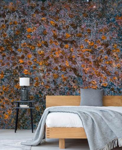 Aged Metal Wallpaper Mural