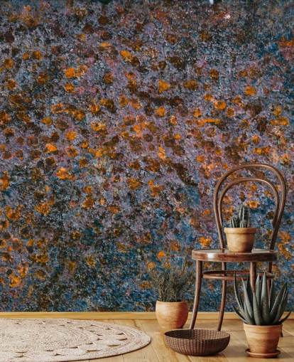 Aged Metal Wallpaper Mural