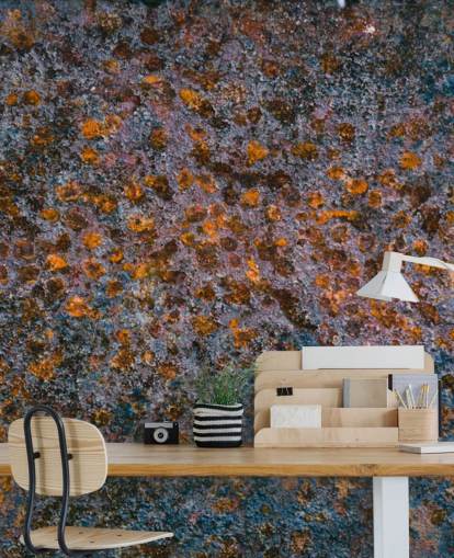 Aged Metal Wallpaper Mural