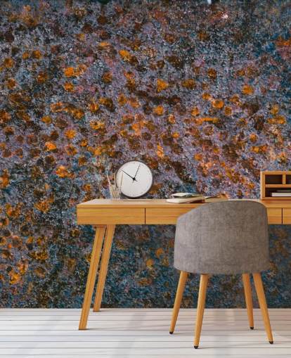 Aged Metal Wallpaper Mural