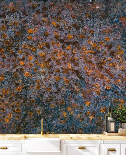 Aged Metal Wallpaper Mural