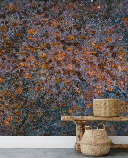 Aged Metal Wallpaper Mural