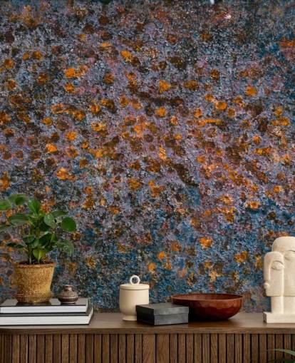 Aged Metal Wallpaper Mural