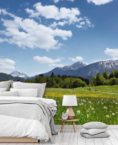 Meadow and Mountain View Mural