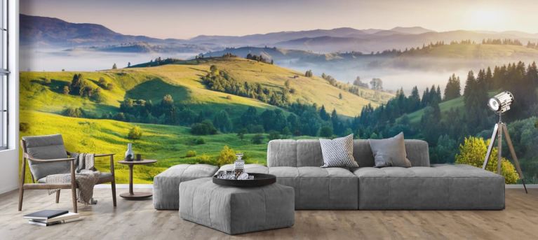 Visual Extension Space Large Mural Wallpaper Sofa Living Room TV Background Wall  Landscape Wallpaper  China Wallpaper Murals Custom Mural Wallpaper   MadeinChinacom