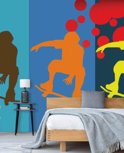 Abstract Skateboard Wallpaper