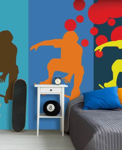 Abstract Skateboard Wallpaper