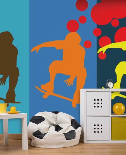 Abstract Skateboard Wallpaper