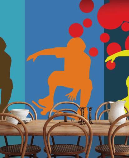 Abstract Skateboard Wallpaper