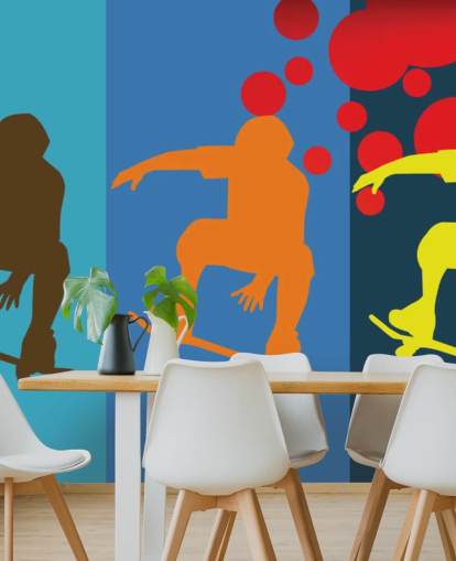 Abstract Skateboard Wallpaper