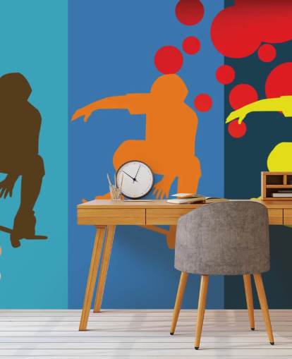 Abstract Skateboard Wallpaper