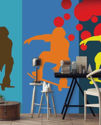 Abstract Skateboard Wallpaper