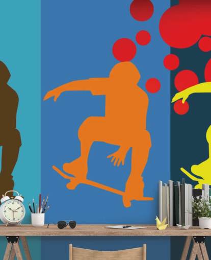 Abstract Skateboard Wallpaper