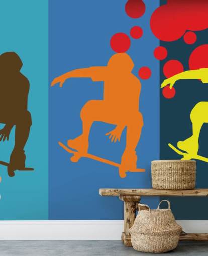 Abstract Skateboard Wallpaper