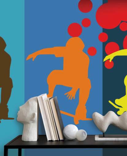 Abstrakti rullalauta taustakuva Abstrakti rullalauta taustakuva