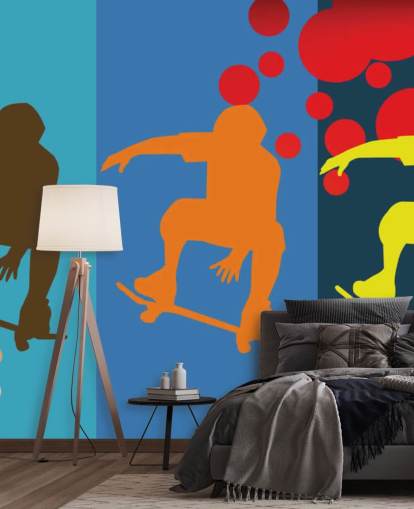 Abstract Skateboard Wallpaper