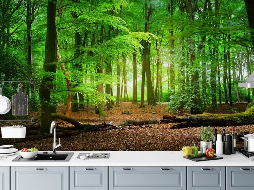 Kitchen Wallpaper & Wall Murals | Wallsauce UK
