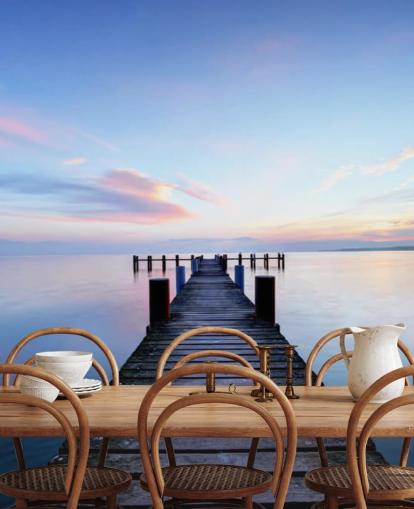 Carta da parati Beach Scene