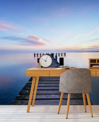 Strand scène behang Strand scène behang