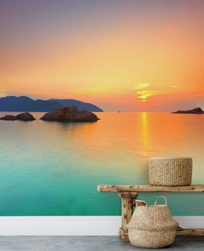 Mural de parede Ocean Sunrise