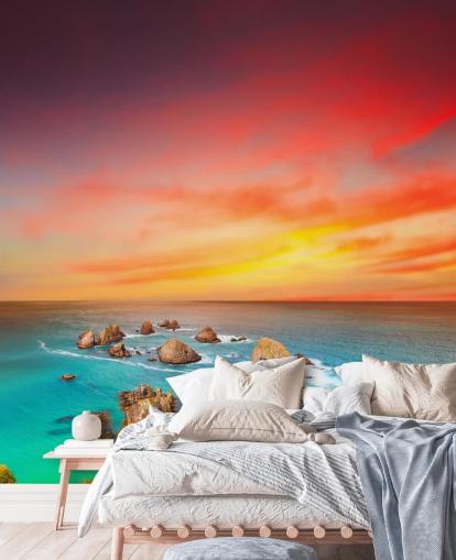 Fondo de pantalla Rocky Sunset Coast Fondo de pantalla Rocky Sunset Coast