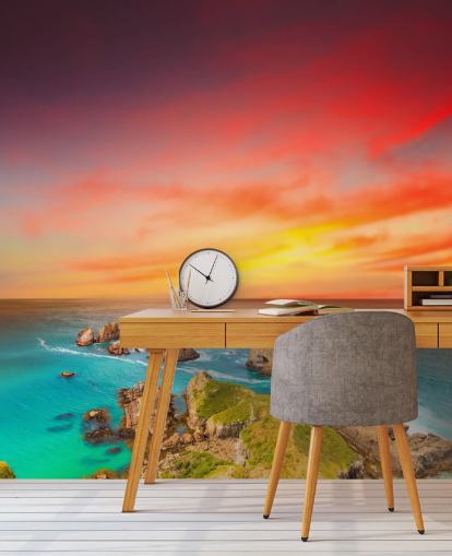 Rocky Sunset Coast Wallpaper Rocky Sunset Coast Wallpaper