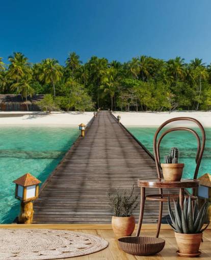 Island Jetty wallpaper