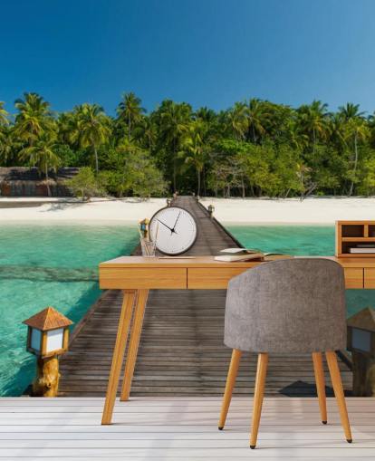 papel de parede Island Jetty