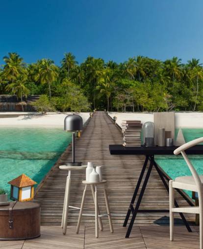 papel de parede Island Jetty