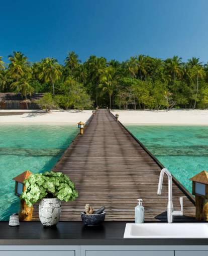 Island Jetty wallpaper