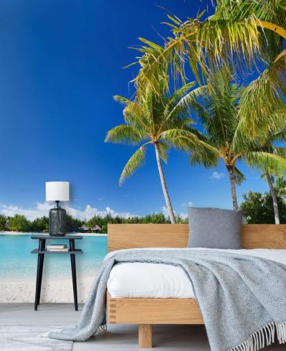 Papier Peint Fresque Plage de Bora Bora