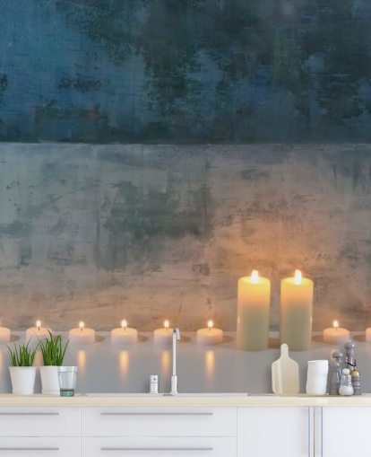 Vela Calm Candle Calm Wallpaper 