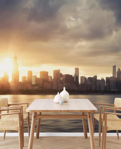 sol stige på chicago tapet