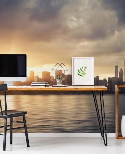 fondos de escritorio de sun rise at chicago