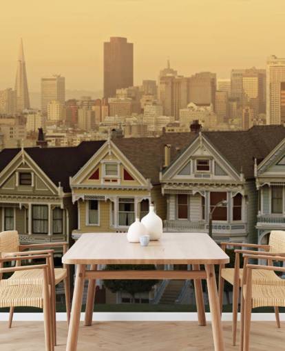 linha de casas vitorianas papel de parede linha de casas vitorianas papel de parede