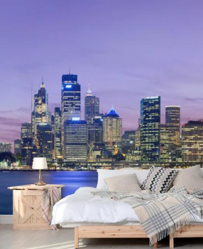 violetti taivas yli sydney tapetti violetti taivas yli sydney tapetti