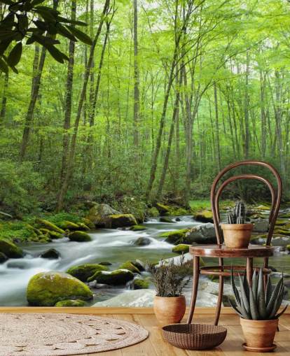 Achtergrond met junglethema Achtergrond met junglethema