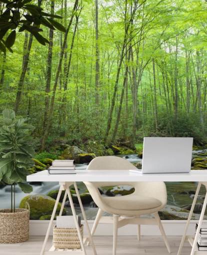 Carta da parati a tema giungla